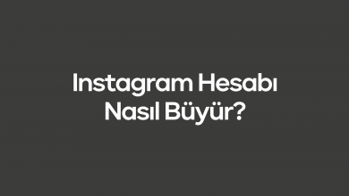 Instagram Hesabı Nasıl Büyür