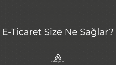 E-Ticaret Yazılımı