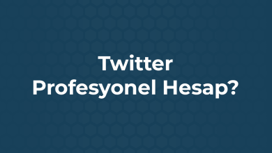 Twitter Profesyonel Hesap?
